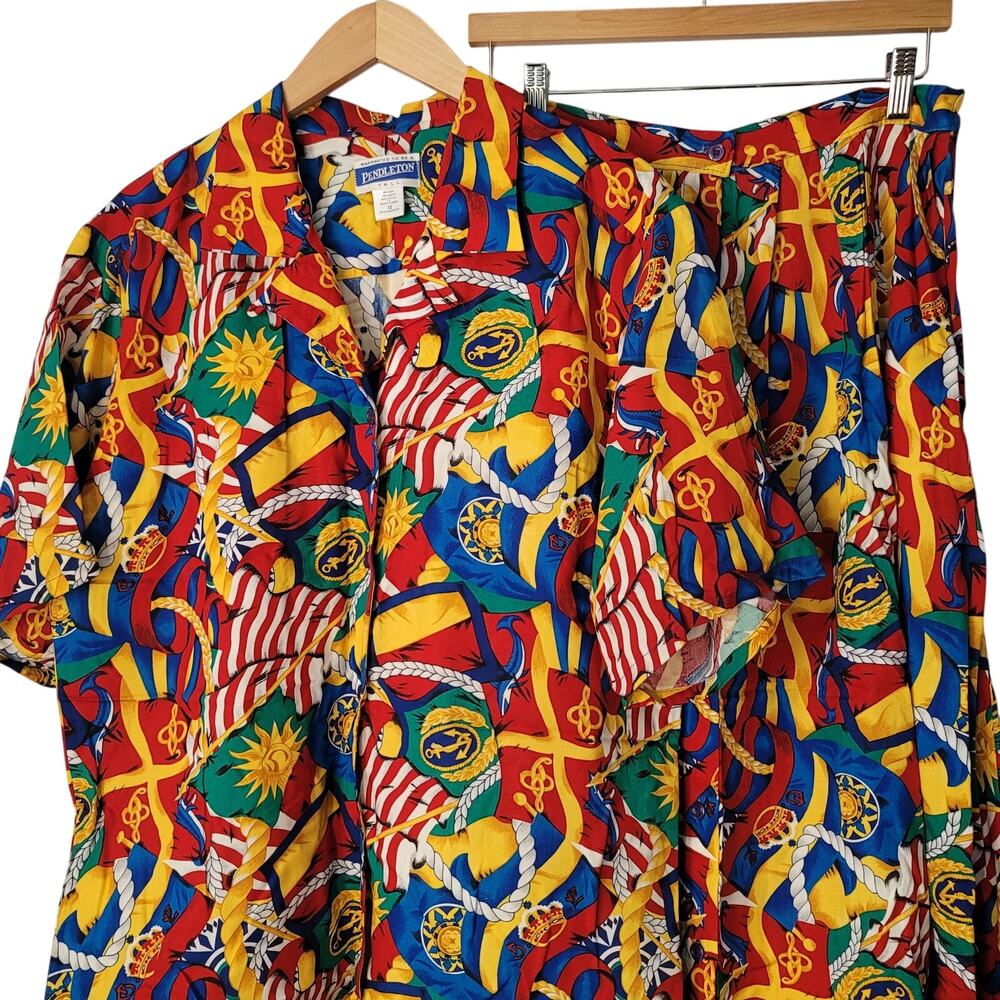 Pendleton- 2 piece Set- Size 12/14- Perfect for Cruise/Vacation - Picture 2 of 8